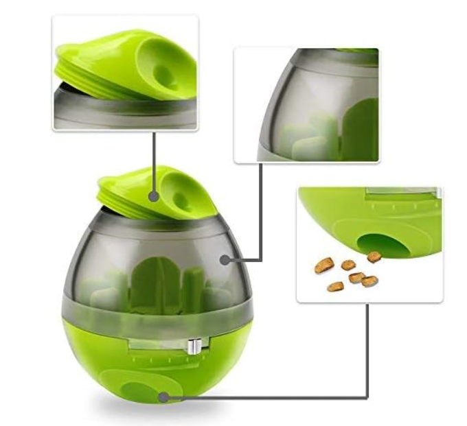 Pelota Tambaleante Con Fuga de Comida